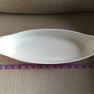 Vintage descoware cast iron rare narrow casserole 14” x 5”